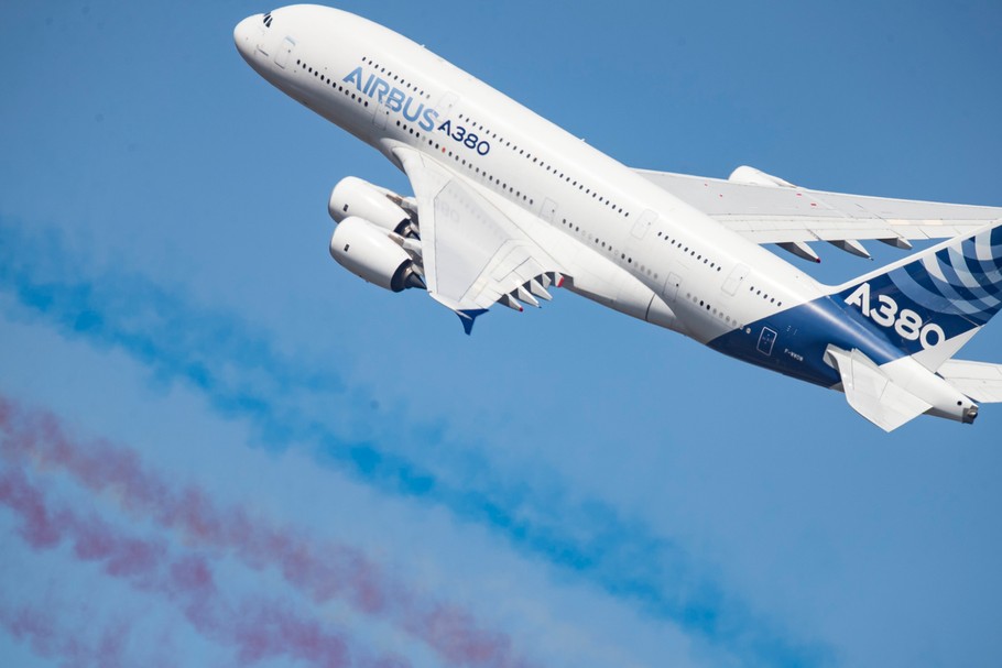 Airbus A380, zdj. ilustracyjne