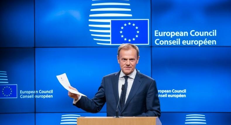 'We already miss you, says EU president Donald Tusk