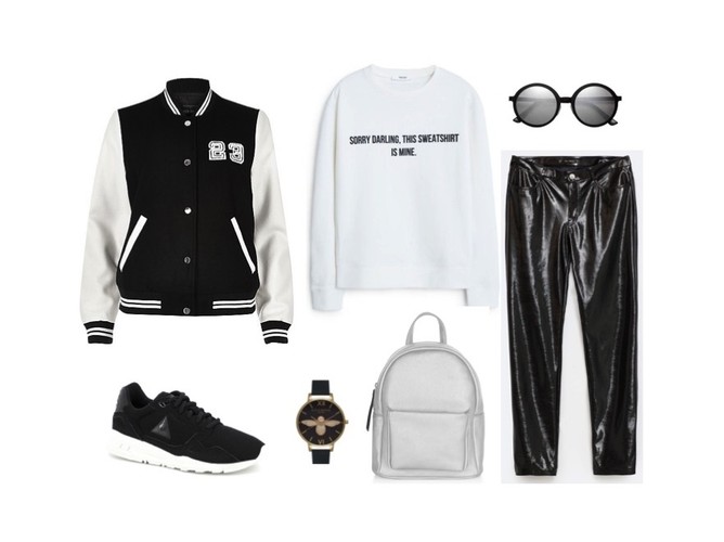 Zima w bieli i czerni. STYLIZACJE