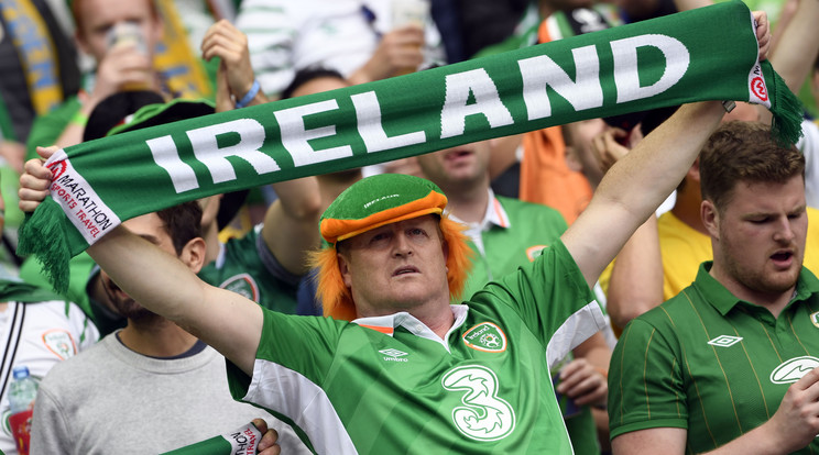 Az írek nem csak hangulatteremtésben elsőrangúak / Fotó: AFP