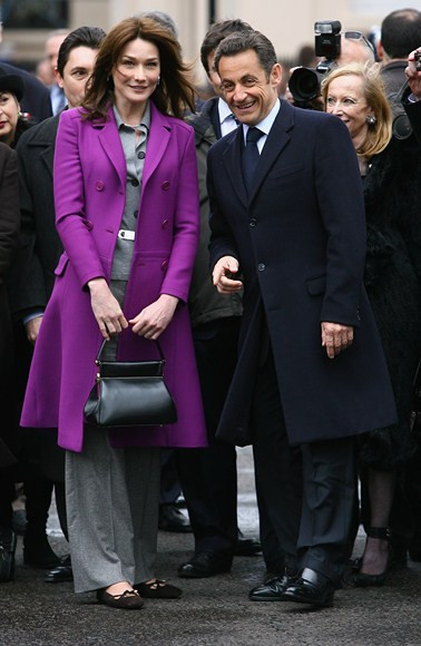 Carla Bruni i Nicolas Sarkozy (fot. Getty Images)