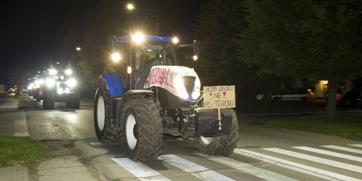 Rolnicy solidarni z kobietami. Tak wsparli protest w Nowym Dworze Gdańskim