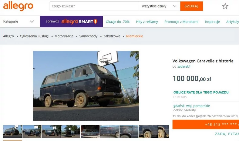 Auto Wałęsy na sprzedaż