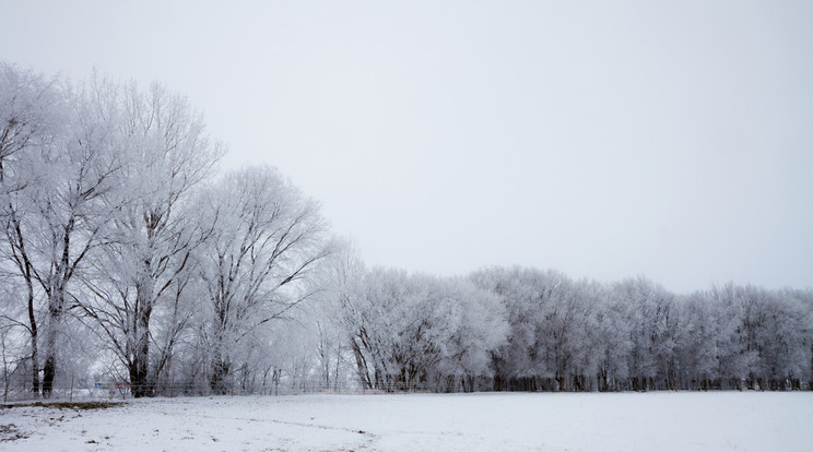 Nagyon hideg lesz hétfőn reggel / Illusztráció: Northfoto