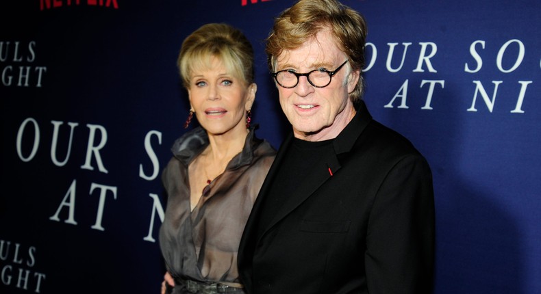 Jane Fonda and Robert Redford.Paul Bruinooge/Patrick McMullan via Getty Images