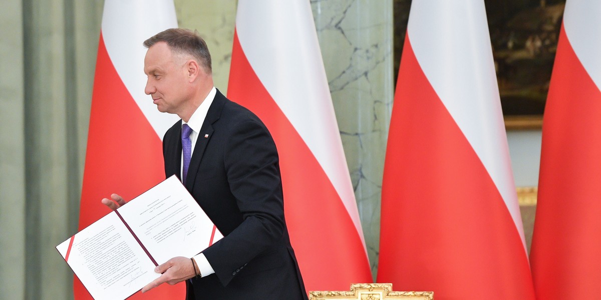 Prezydent Andrzej Duda