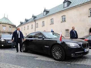 Limuzyna prezydenta Bronisława Komorowskiego