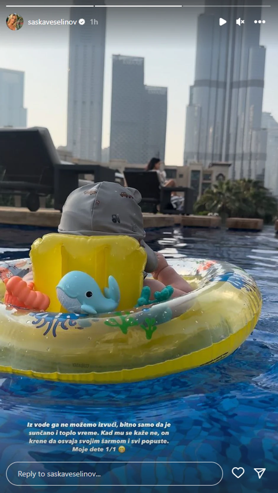 Saška Veselinov Đoković sa sinom