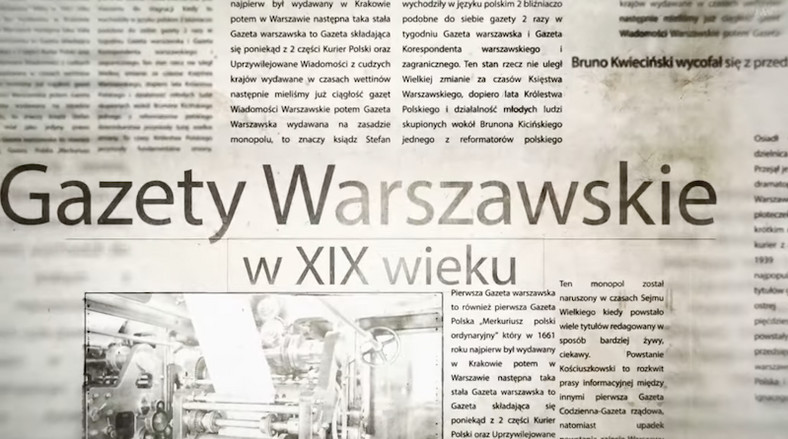gazety warszawskie