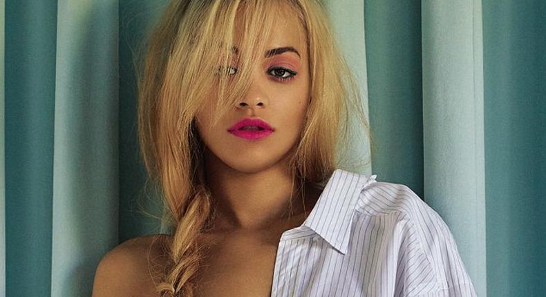 Rita Ora goes racy for Glamour magazine's September 2015 edition