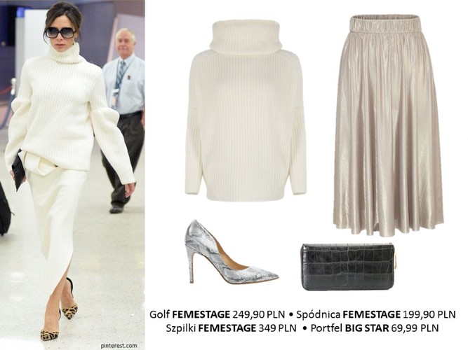 Inspirujące STYLIZACJE Victorii Beckham