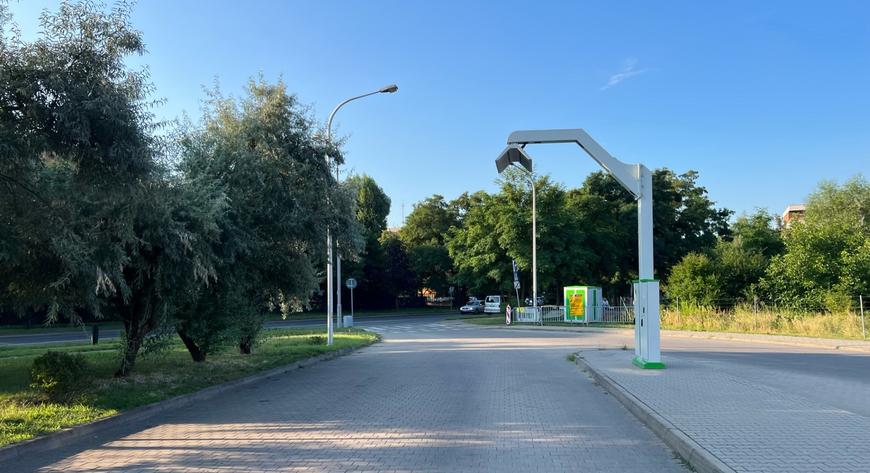 Stacja ładowania autobusów elektrycznych na pętli przy ul Kamieńskiego