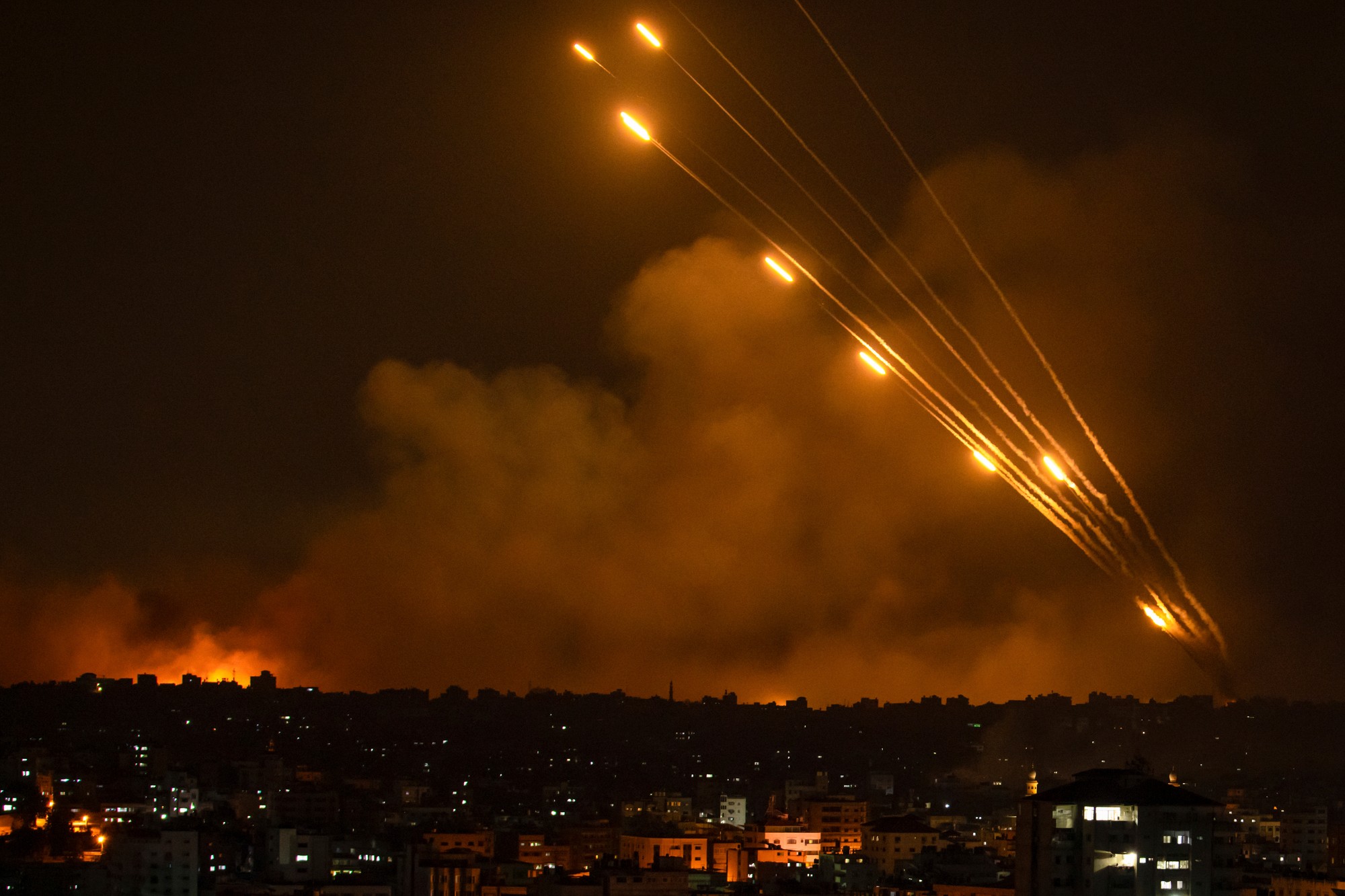 Izraelská armáda vyhlásila vojnový stav po tom, čo militantné hnutie Hamas vypálilo na Izrael stovky rakiet (ilustračné foto).