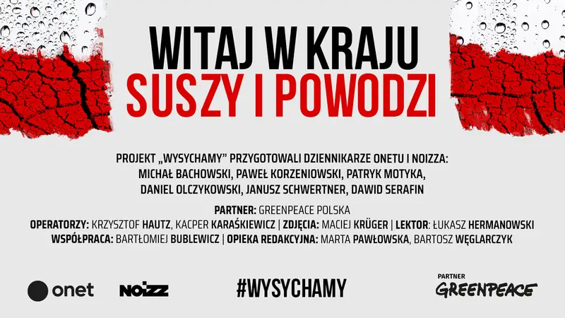 Wysychamy wspólna akcja ekologiczna Onetu i Noizz