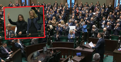 W Sejmie pojawiły się Kamińska i Wąsik. Hołownia nie mógł prowadzić obrad