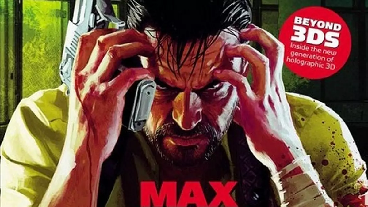 Max Payne 3 - okładka i artykuł w magazynie Edge