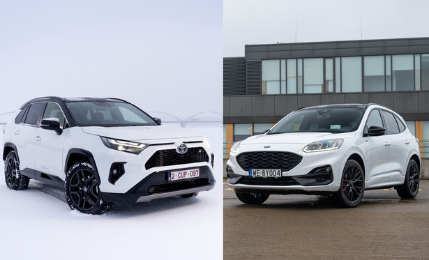 Toyota RAV4 Hybrid vs Ford Kuga Hybrid