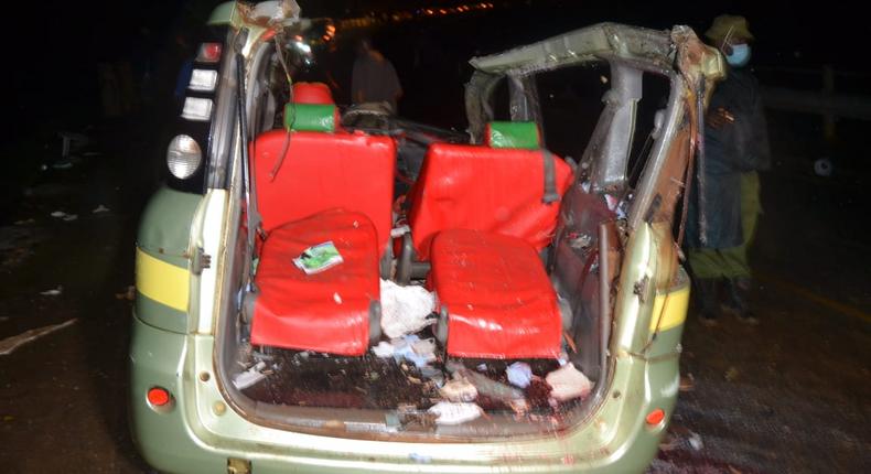 5 dead, 4 seriously injured in grisly accident (Courtesy)