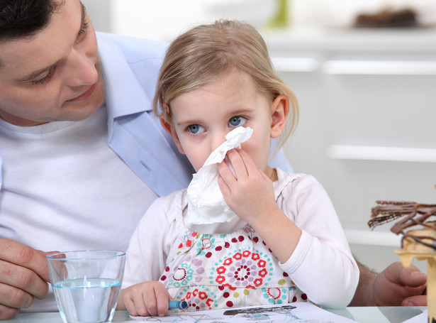 chore dziecko grypa przeziębienie
