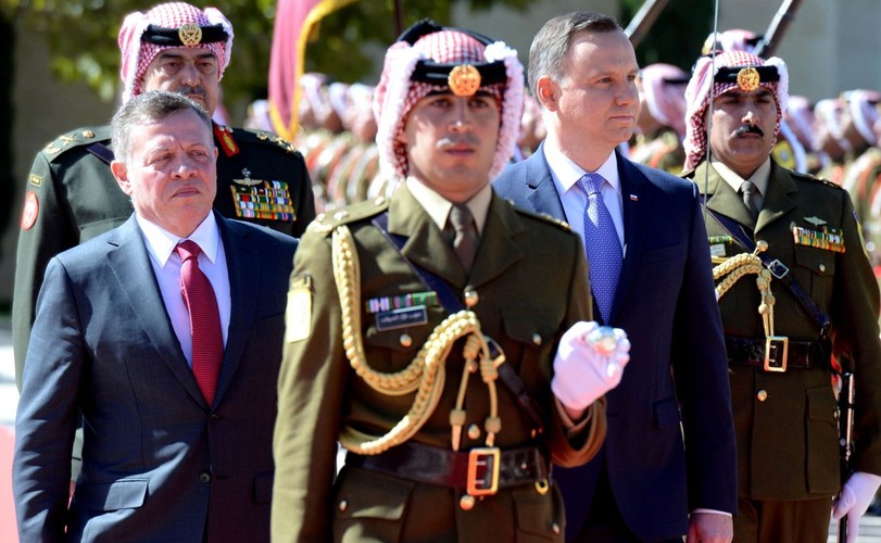 Prezydent Andrzej Duda i król Abdullah II