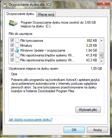 Windows 7 | Microsoft udostępnia patch dla Windows 7, który pozwala  oczyszczać zbędne pliki aktualizacji