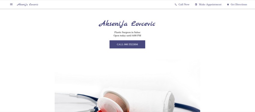 Nadrilekarka Aksenija Lovčević