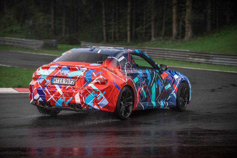 Nowe BMW M2 (2022) podczas testów na Salzburgringu