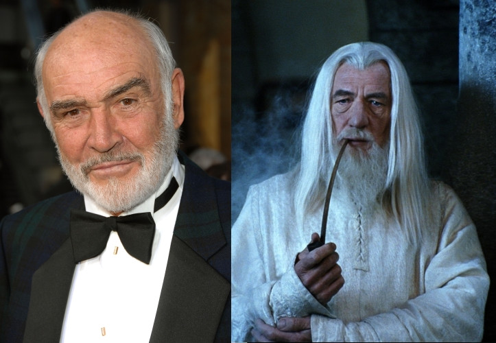 Sean Connery - Gandalf we "Władcy Pierścieni: Drużynie Pierścienia"