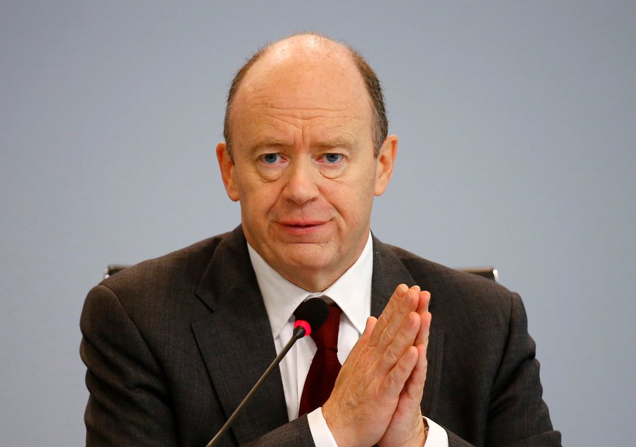 John Cryan, Deustche Bank's CEO.