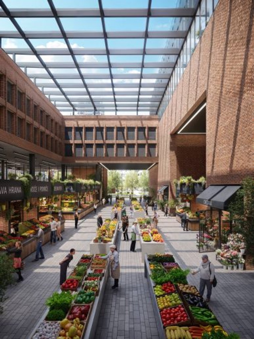 Gastro pijac imaće 4.100 kvadratnih metara pijačnog prostora