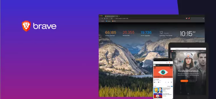 Przeglądarka Brave wychodzi z bety. Będzie nam płacić za reklamy