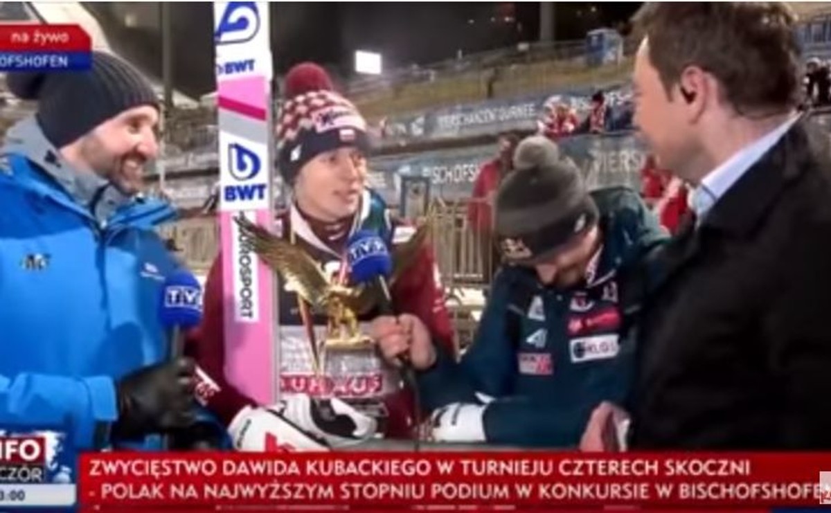 Dziennikarz TVP zirytował Kubackiego. "To jest pytanie z serii bardzo głupich" [WIDEO]