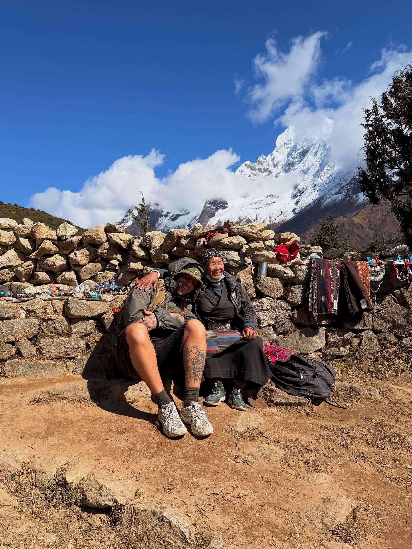 Separ vyšiel do základného tábora na vrchu Mount Everest. 