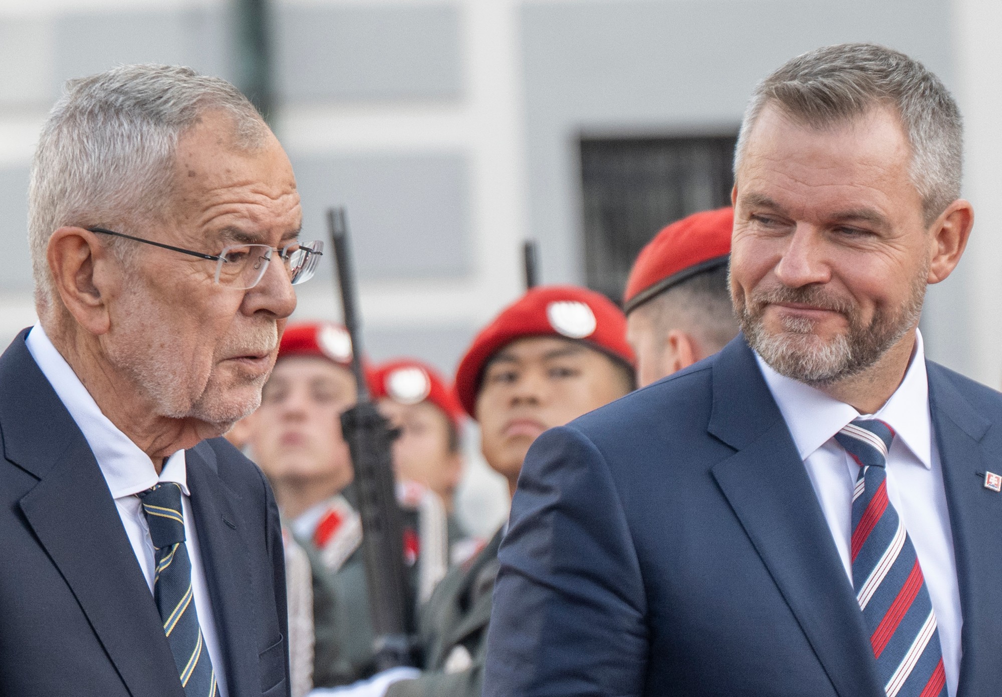 Peter Pellegrini a rakúsky spolkový prezident Alexander Van der Bellen.