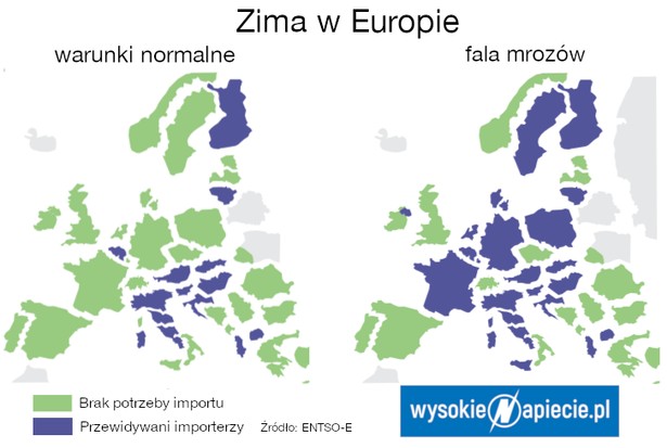 Zima w Europie