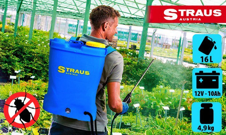 Straus baterijska prskalica