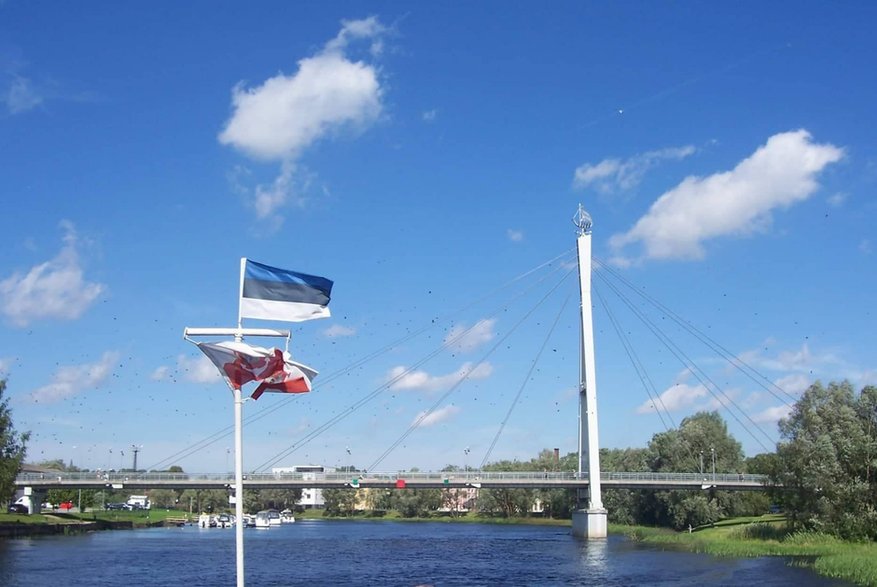 Tartu - most na rzece Emajõgi