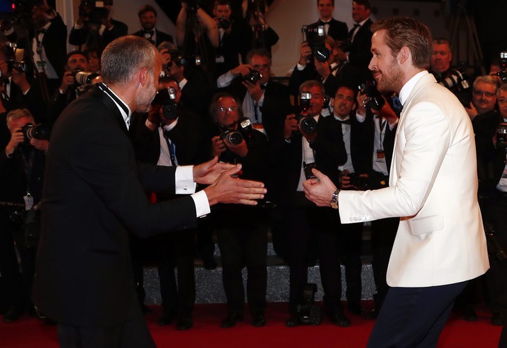 Ryan Gosling na premierze 'Nice Guys'