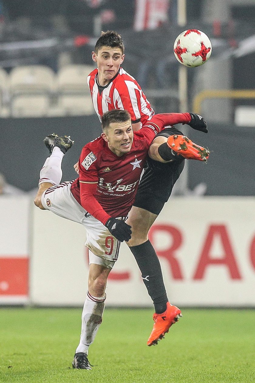 Pilka nozna. Ekstraklasa. Cracovia Krakow - Wisla Krakow. 13.12.2017