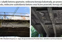 NIK skontrolował obiekty drogowe. Wyniki są alarmujące