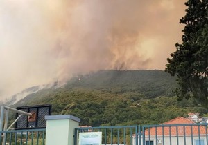 Požar u Bokokotorskom zalivuu