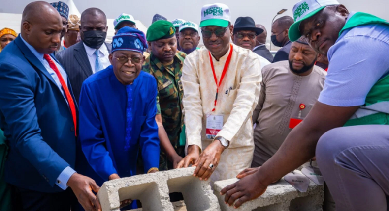 Tinubu launches groundbreaking for 3,112 housing units in Abuja, to tackle housing deficit [NAN]