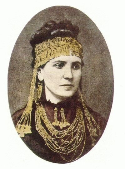 Portret Sophii Schliemann, 1873 r. (domena publiczna)