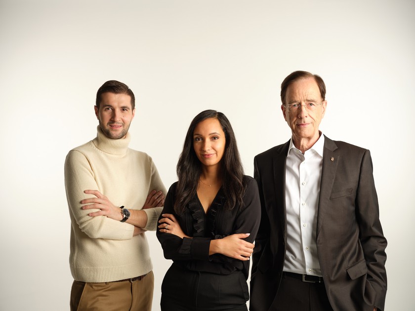 «Vom Begriff Anti-Aging in der Kosmetik halte ich wenig. Schliesslich lässt sich die Hautalterung nicht aufhalten», sagt Dr. Michael Detmar (rechts im Bild), Dermatologe und Professor an der ETH Zürich.