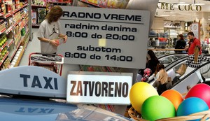 Radno vreme za Uskrs