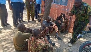 Police overpower KDF soldiers who stormed police station to free arrested colleagues