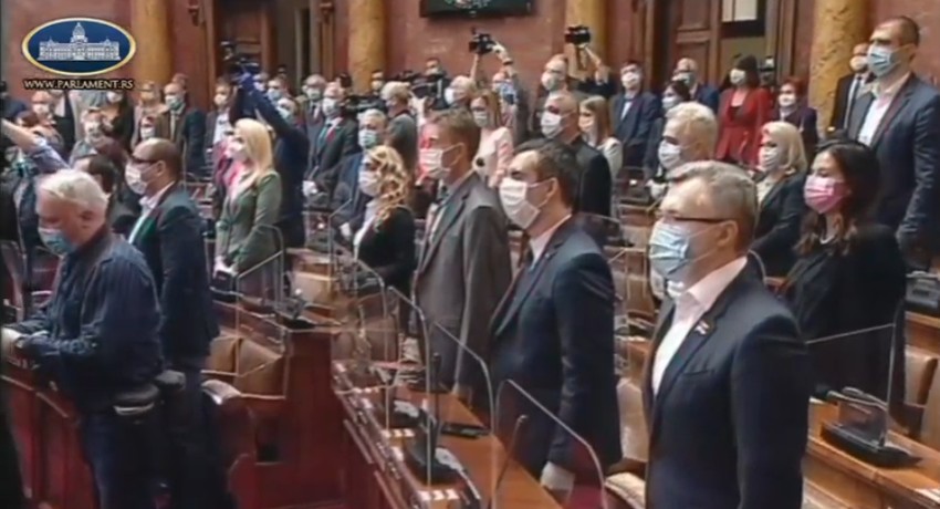 Skupština Srbije - vanredna sednica