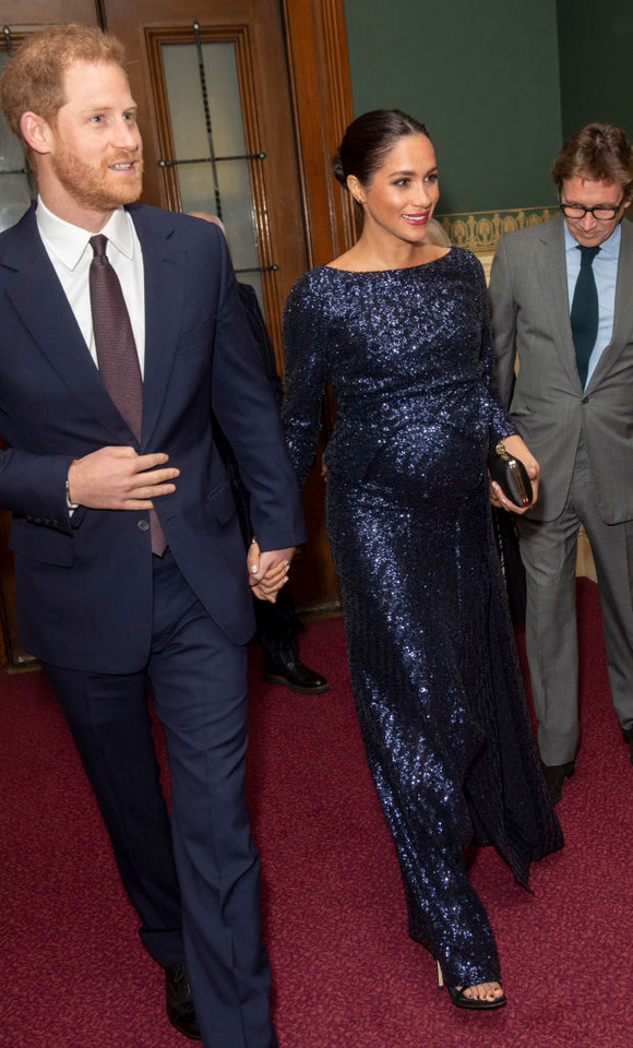 Księżna Meghan podczas charytatywnej premiery w Royal Albert Hall