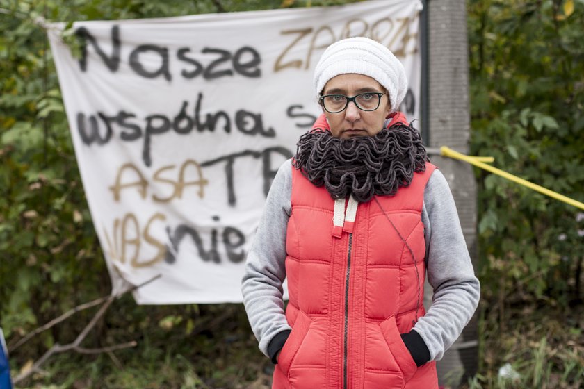 Mieszkańcy blokowali dojazd do stacji segregacji śmieci w Zabrzu