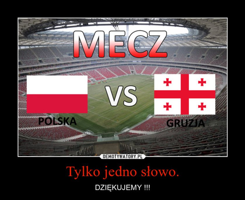 Memy po meczu Gruzja - Polska! GALERIA